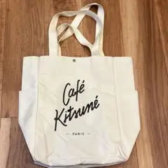 カフェキツネ トートバッグ アイボリー