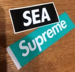 WIND AND SEA&supremeステッカーセット01