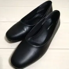 超美品！fuwaraku フワラク　パンプス ブラック23.5cm