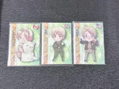 ヘタリア トレカ イギリス カナダ アメリカ
