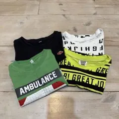 キッズ　Tシャツ 110cm 4枚セット