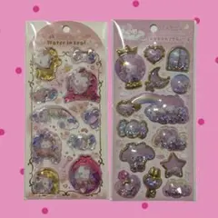 シール/シャカシャカ/ウォーター/サンリオ/キティ/マイメロディ