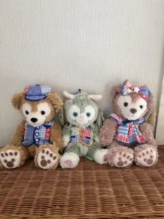 15周年ダッフィーフレンズ　ぬいぐるみセット