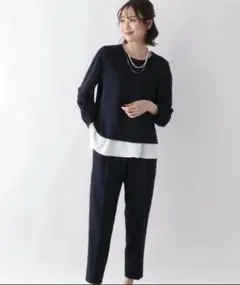 【ゆーまま】グローバルワーク　フェイクレイヤードタンク＋楊柳ブラウス GLOBAL WORK せこ子 フェイクレイヤードタンク＋楊柳ブラウス - メルカリ