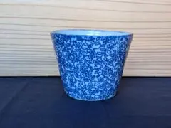 型紙印判　花唐草文様　蕎麦猪口 型紙印判 花唐草文様 蕎麦猪口 - メルカリ