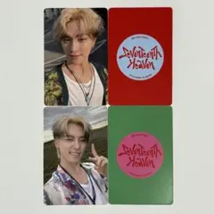 SEVENTEEN HEAVEN ディノ 中国 ヨントン トレカ 2枚