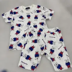 moujonjon クマ柄 半袖Tシャツ パンツ 100cmのサムネイル