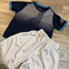 adidas キッズ トレーニングウェア 上下セット 120 130