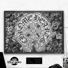 CHROMEHEARTS type☆A1額装済アートポスター.#CH26★バイク CHROMEHEARTS type☆A1額装済アートポスター.#CH26☆バイク