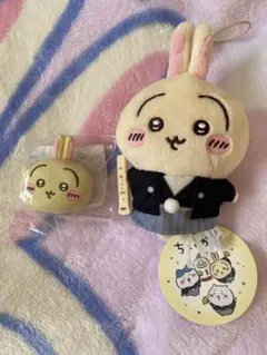 ちいかわ お正月マスコット・おかおミニシリコンポーチ うさぎ