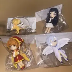 カードキャプターさくら　あつめてフィギュア　4種
