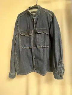 EMPORIO ARMANI ダークブルーデニムシャツ