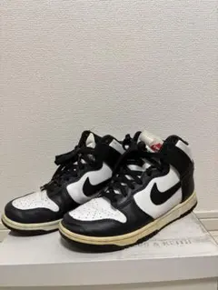 Nike ダンク ハイカット パンダ ハイカットスニーカー 白/黒