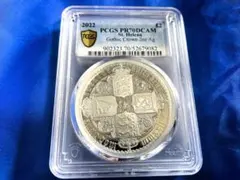 2022マスターピースゴシッククラウン2oz銀貨 PR70 (新品未使用)171 