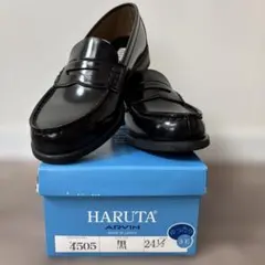 【新品　未使用】 HARUTA ハルタ　ローファー 4505 黒　24.5㎝のサムネイル