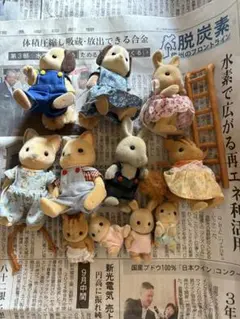 本日15時まで　シルバニアファミリー　赤い屋根の大きなお家　　木の公園