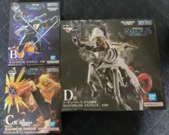 一番くじ ワンピース 未来島エッグヘッド　B賞ゾロC賞サンジD賞ナス寿郎聖