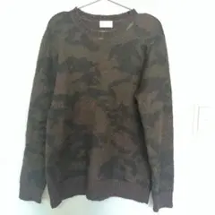 ESSENTIAL GARMENT MEN'S BIGI ニット 迷彩のサムネイル