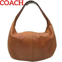 COACH ホーボー 大きめ ワンショルダーバッグ レザー ブラウン 9228