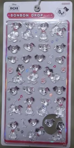 101匹わんちゃん ボンボンドロップシール【正規品】