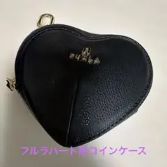 FURLA ハート型コインケース ブラック