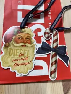diesel ディーゼル　ショッパー小サイズ オーナメント付き