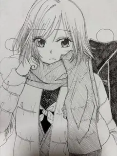 手描きイラスト オリジナル｜ペン画 原画