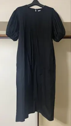 A DAY IN THE LIFEパフスリーブワンピースユナイテッドアローズ黒