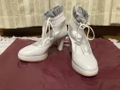 MILK Doll shoes 本革　白　パンプス Mサイズ　23〜23.5のサムネイル