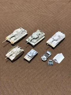 ワールドタンクミュージアム　ドイツ軍戦車　冬季迷彩　６両セット＋α
