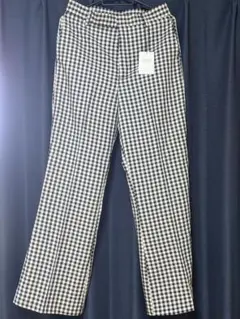 ＧＲＬ　グレイル　ギンガムチェックフレアパンツ　Ｌサイズ　未使用品　タグ付き