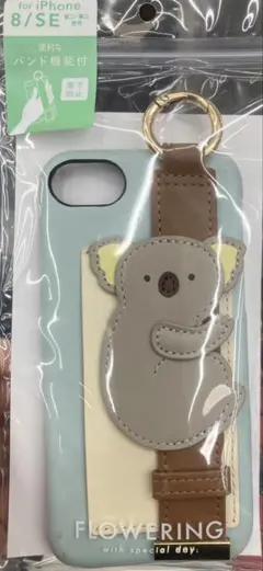 FLOWERING iPhone 8/SE対応 コアラバンド付きケースのサムネイル
