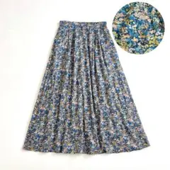 極美品 北欧、暮らしの道具店 ペイズリー リバティプリントティアード