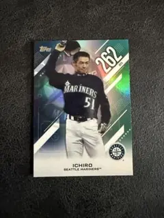 イチロー Topps 2024年10月1日 シーズン262安打記録達成 - メルカリ