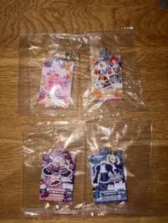 アイカツ ガチャガチャ 4枚セット