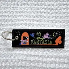 ディズニー ファンタジア 刺繍キーホルダー フライトタグ　ミッキーのサムネイル