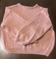 Dazy ピンク 長袖セーターLサイズ