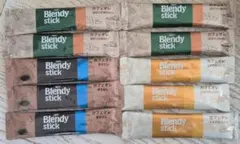 AGF ブレンディスティック　カフェオレ　3種類　計10本