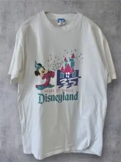 ディズニーランド35周年記念のTシャツ　80s〜90s USA製