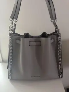 MICHAEL KORS ハンドバッグ グレー チェーン