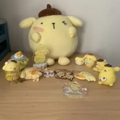 ポムポムプリン まとめ売り☆ぬいぐるみ・キーホルダー