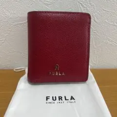 FURLA 二つ折り財布 レッド
