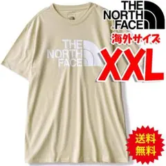 ノースフェイス Tシャツ ベージュ メンズ 半袖 海外XXL 日本4L相当 HD