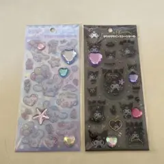 キラキララインストーンシール サンリオ クロミ シナモロール シール