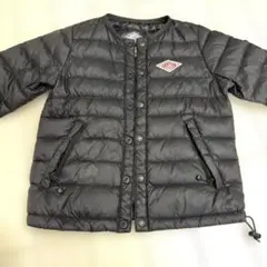 DANTON ブラック ダウンコート S