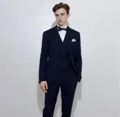 【3点セット】BEAMS WATABE WEDDING タキシード S　スーツ 11086-551-