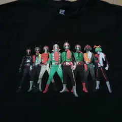 仮面ライダーキャラクター Tシャツ Lサイズ ブラック