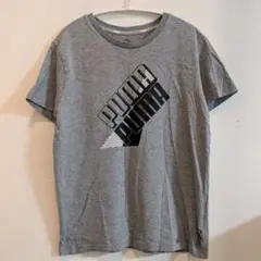160cm PUMA キッズ 半袖Tシャツ グレーのサムネイル