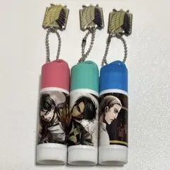 進撃の巨人展 FINAL リップクリーム エレン リヴァイ エルヴィン セット