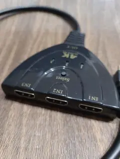 4K HDMI切替器 3入力1出力 約52cm